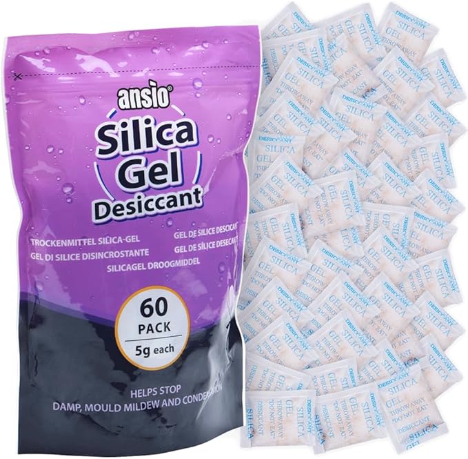 Ansio Silica Gel Sachets to keep your filament nice and dry