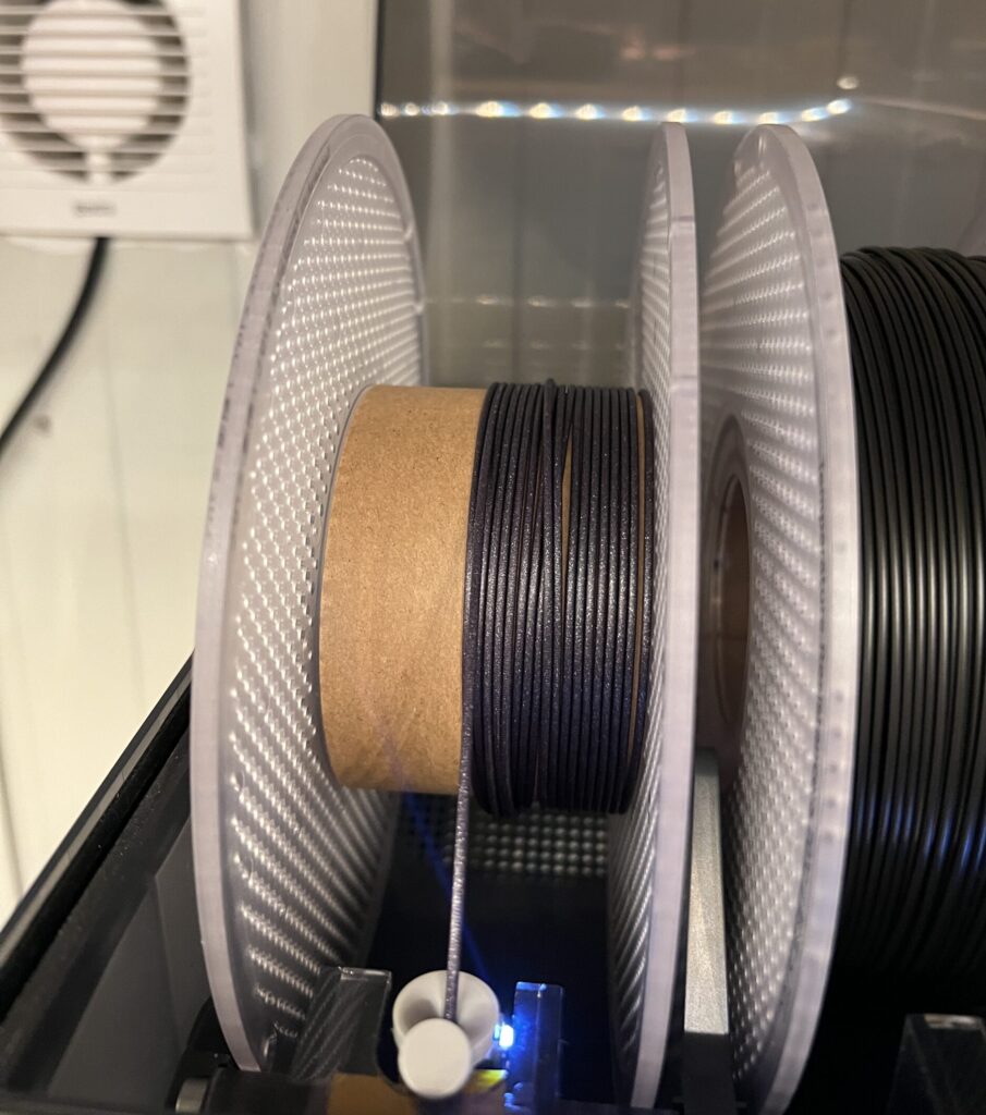 And this is how much Purple Sparkle Filament Was Left